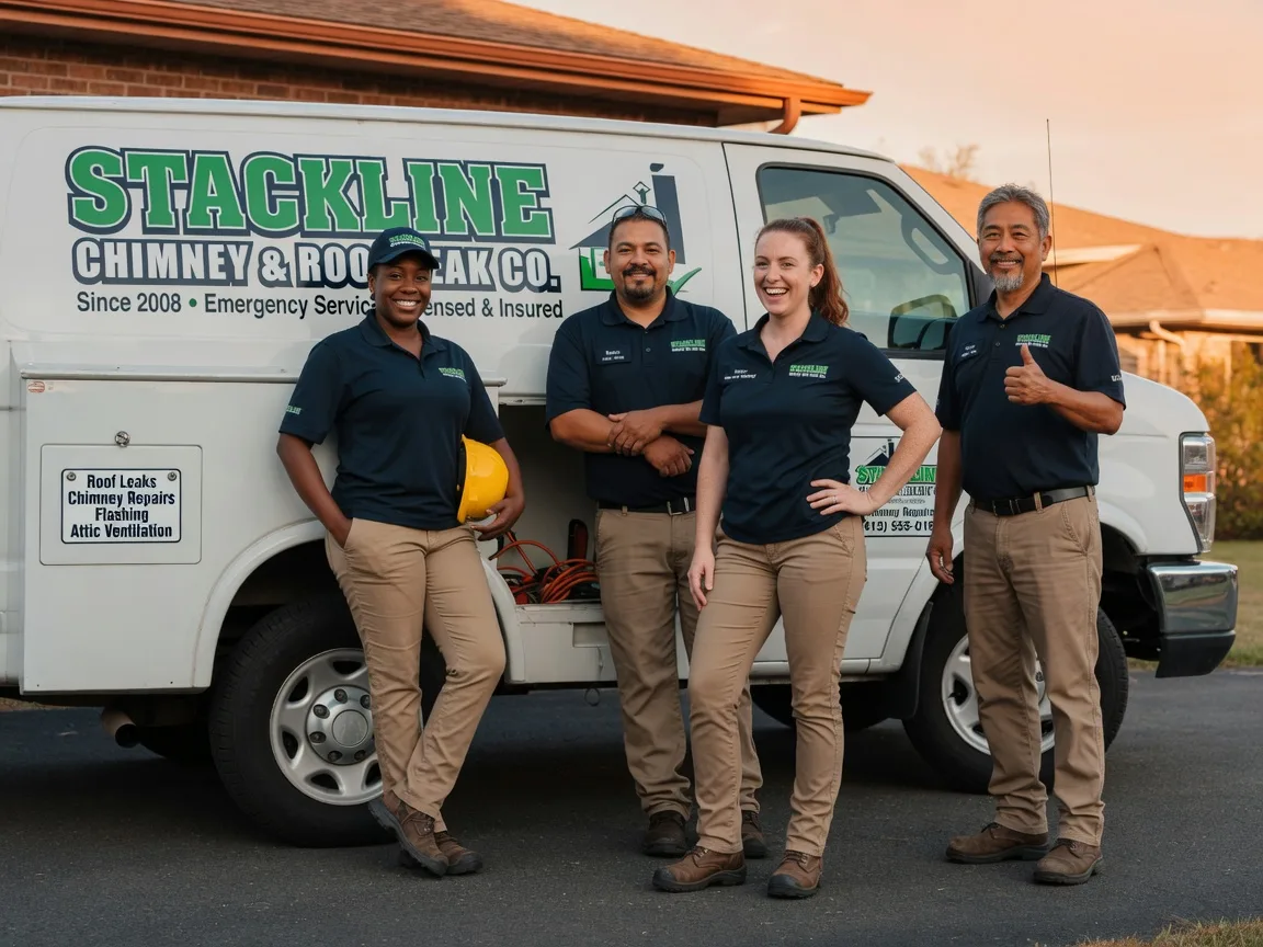 Chimney flashing repair company in Irasburg, VT